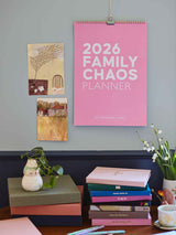 2026 Family Chaos Planner from Write to Me | A3 Wall Calendar (6 Columns)