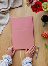 Mother's Day Photo Journal | Blush Linen | Write To Me
