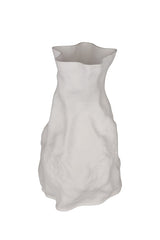 Zoe White 3D Ceramic Vase (Small or Large)