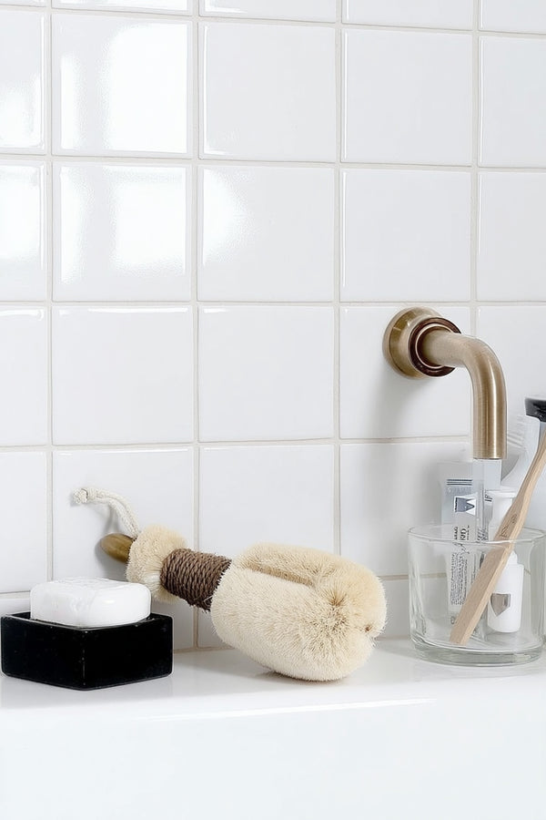 Eco Max Large Dry Body Brush – Sisal Bristles Sustainable Exfoliator