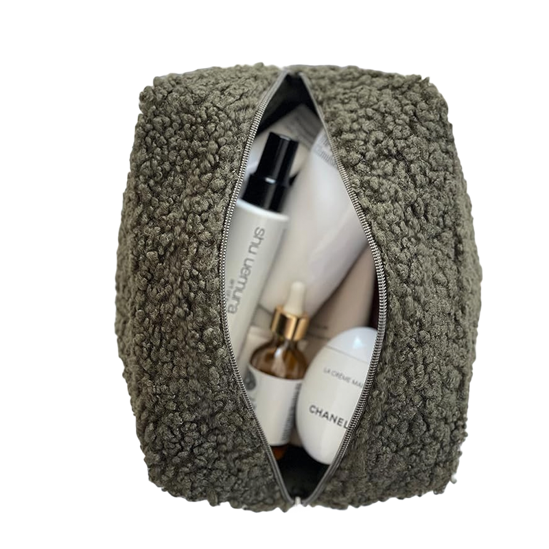 Boucle Makeup Bag