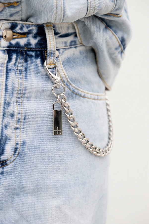 Chain Handle Clip 36cm Gold, Gunmetal or Silver by Federation