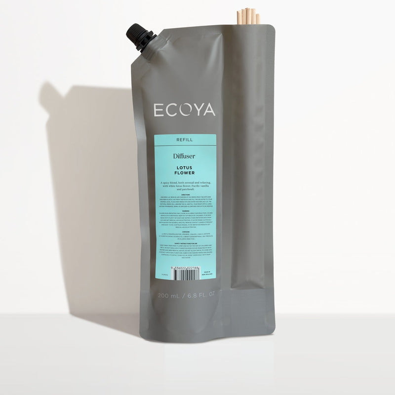 ECOYA Fragranced Diffuser - ECOYA sulfate free body wash.