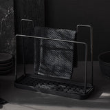 Sink Caddy with Cloth | Black | Simple Things