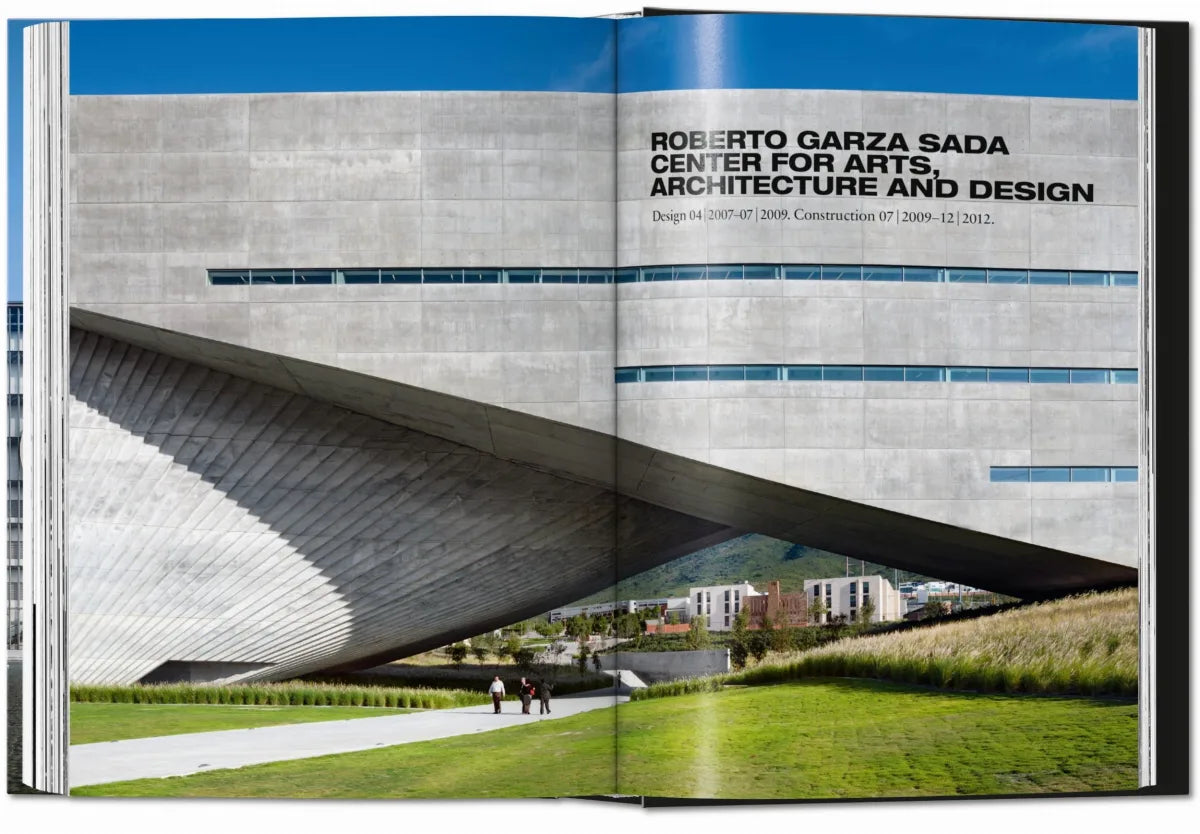 Ando Complete Works interior spread Roberto Garza Sada Center