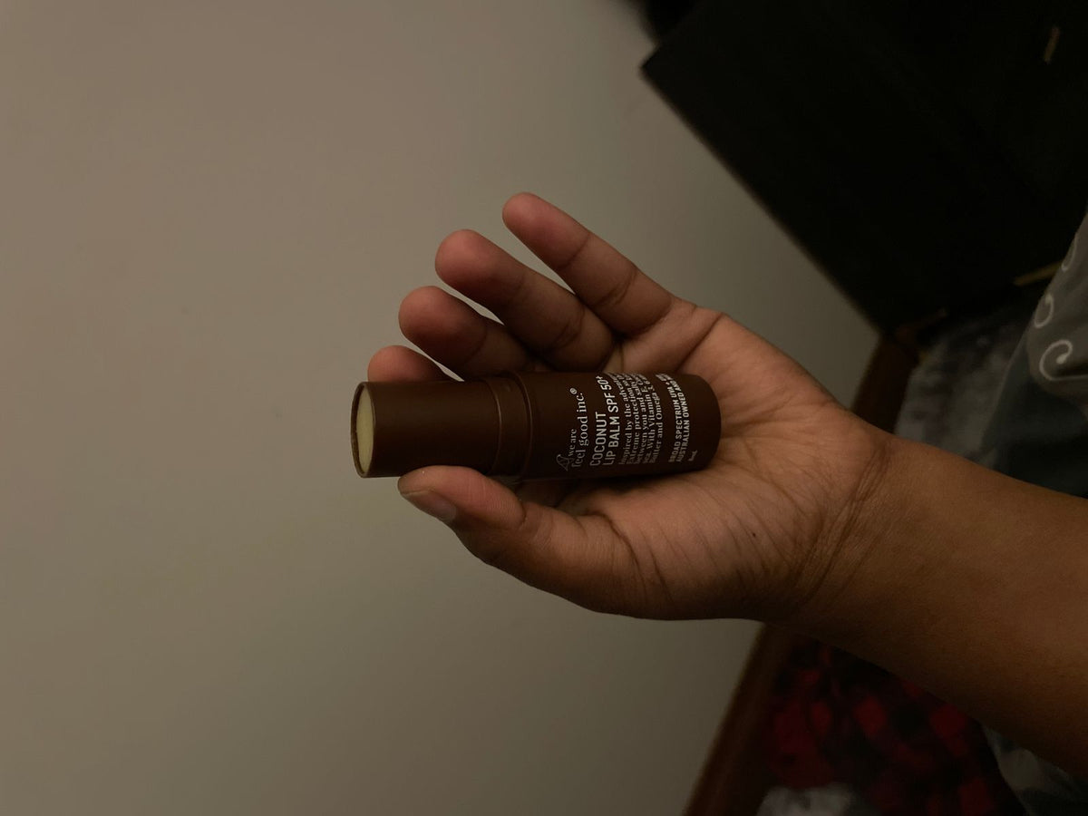 We Are Feel Good Inc. Coconut Lip Balm SPF 50+ – Broad Spectrum
