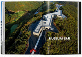 Ando Complete Works interior spread Museum SAN aerial view