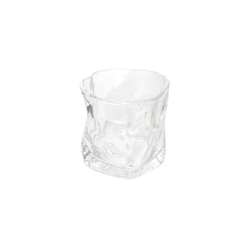 Gordon Tumbler by Ned Collections, Mouth-Blown Clear Glass