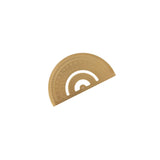 Solid Brass Protractor by Papier HQ – Designer Measuring Tool for Modern Desks
