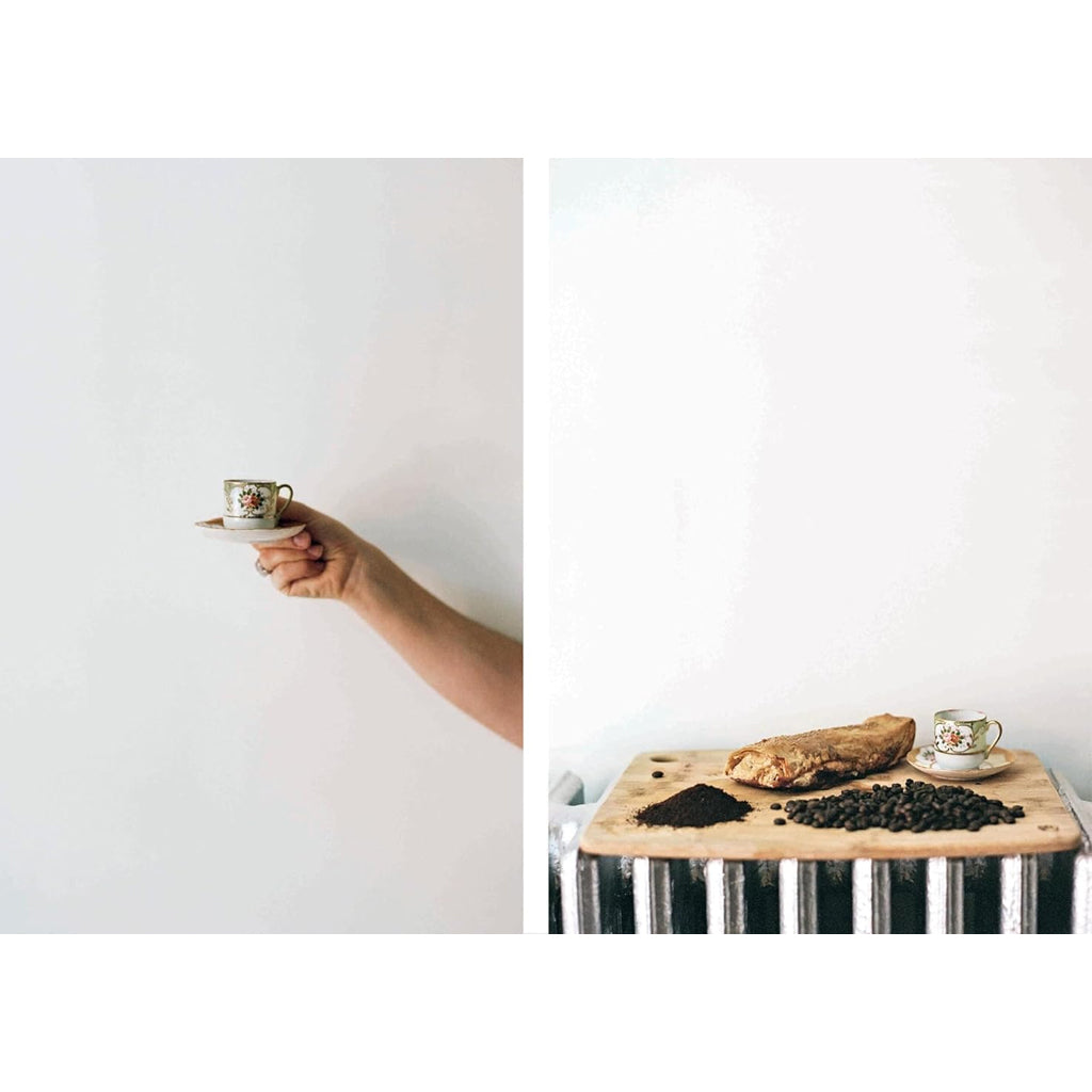 The Kinfolk Table cookbook open page spread showing food photography