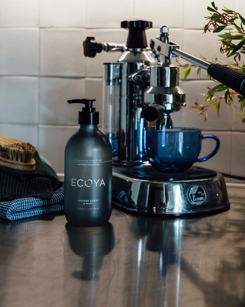 Ecoya Dish Liquid Refill 1L – Juniper Mint or Tahitian Lime Scent
