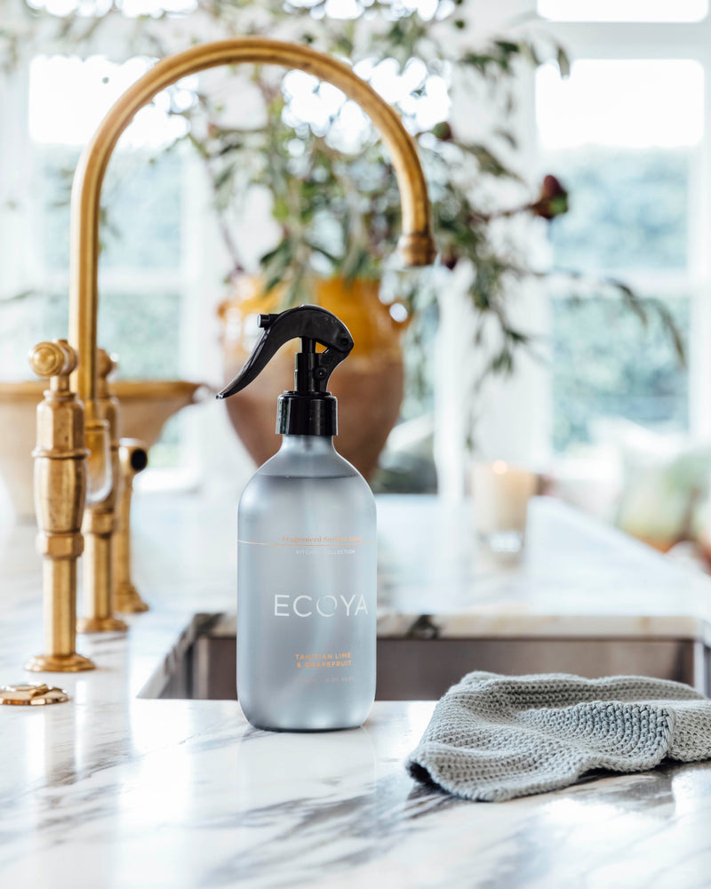 ECOYA Fragranced Surface Spray – Kitchen Cleaner | Plant-Based & Scented
