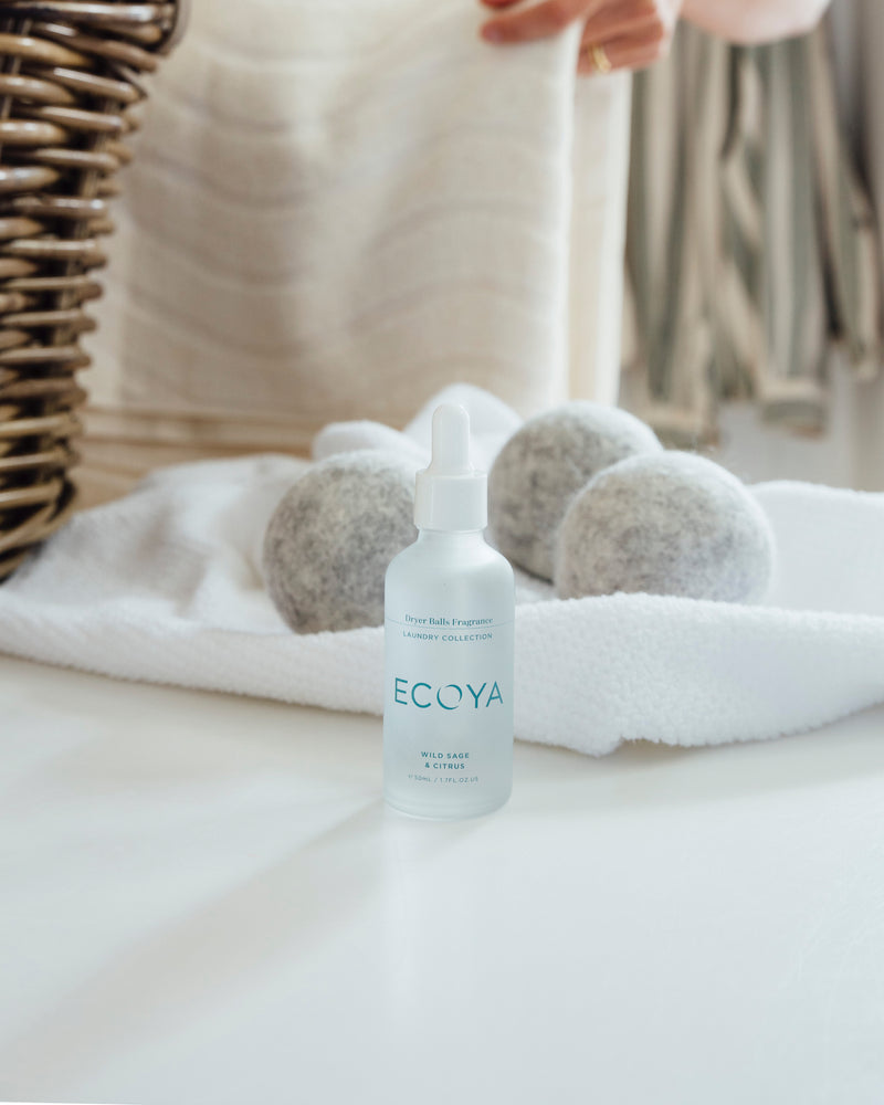 Ecoya Dryer Ball Fragrance Dropper – 50ml Scent Booster for Laundry