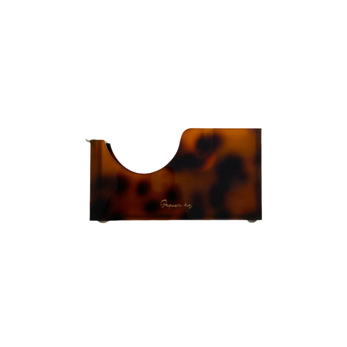 Tortoiseshell leopard tape dispenser by Papier HQ on white
