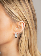 Not Hoops Earrings Silver | 925 Sterling Silver | Federation