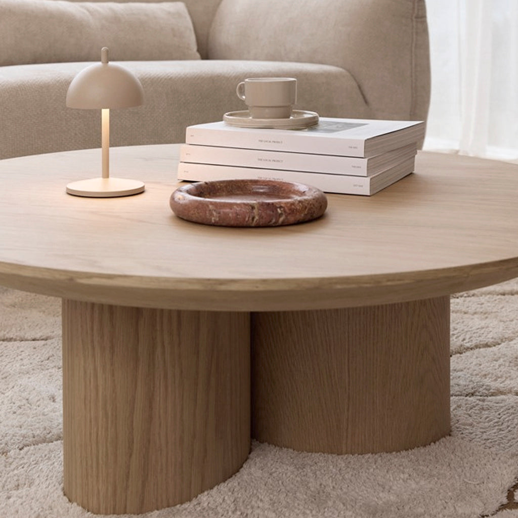 Nova Coffee Table styled in a living room
