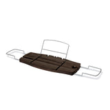 AQUALA Extendable Bath Caddy & Tray in Walnut by Umbra