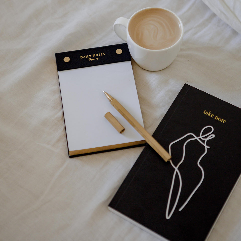 A smooth HOMEBODII notebook with unique and stunning designs on its covers, perfect for gifting to friends. (Brand: Papier HQ)