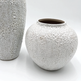 Seafoam Rustic Large Textured Vase