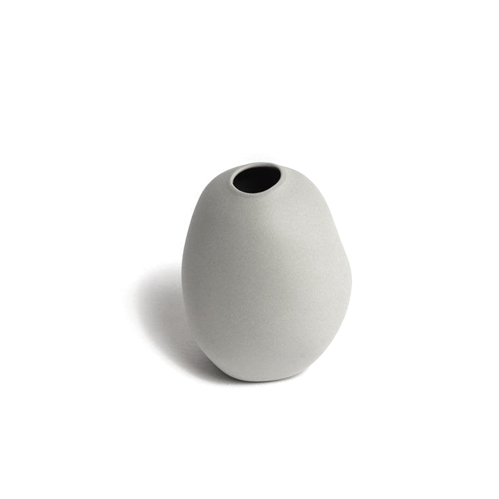 Harmie Vase Seed Grey small sculptural ceramic by Ned Collections