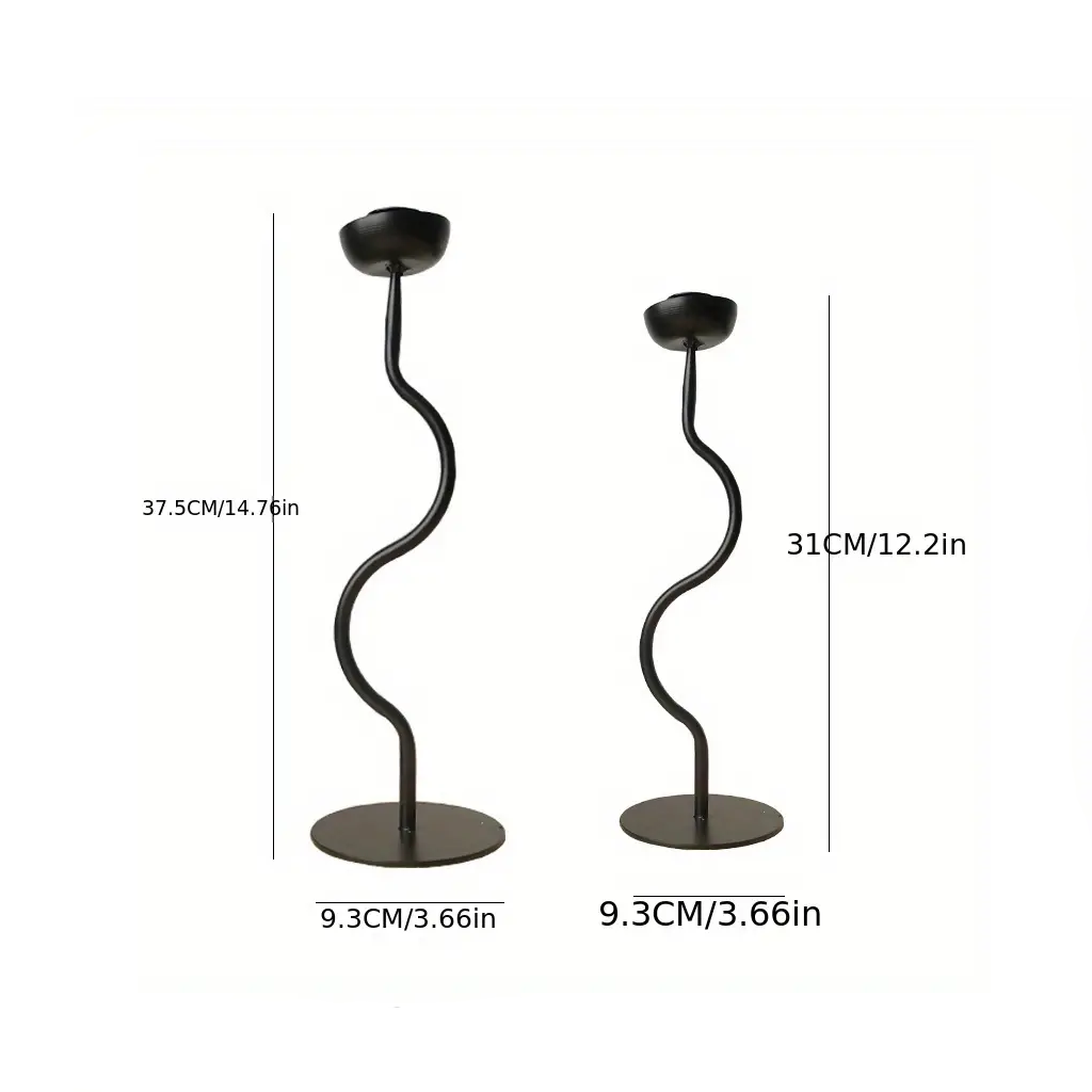 Dimensions diagram: holders 37.5cm and 31cm tall, each on a 9.3cm round base