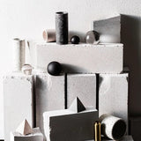 Terrazzo Pyramid Paperweight from Zakkia – Pink