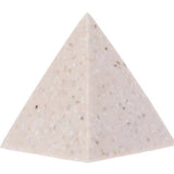 Terrazzo Pyramid Paperweight from Zakkia – Pink