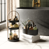 Black/Walnut Bellwood Caddy by Umbra for everyday essentials