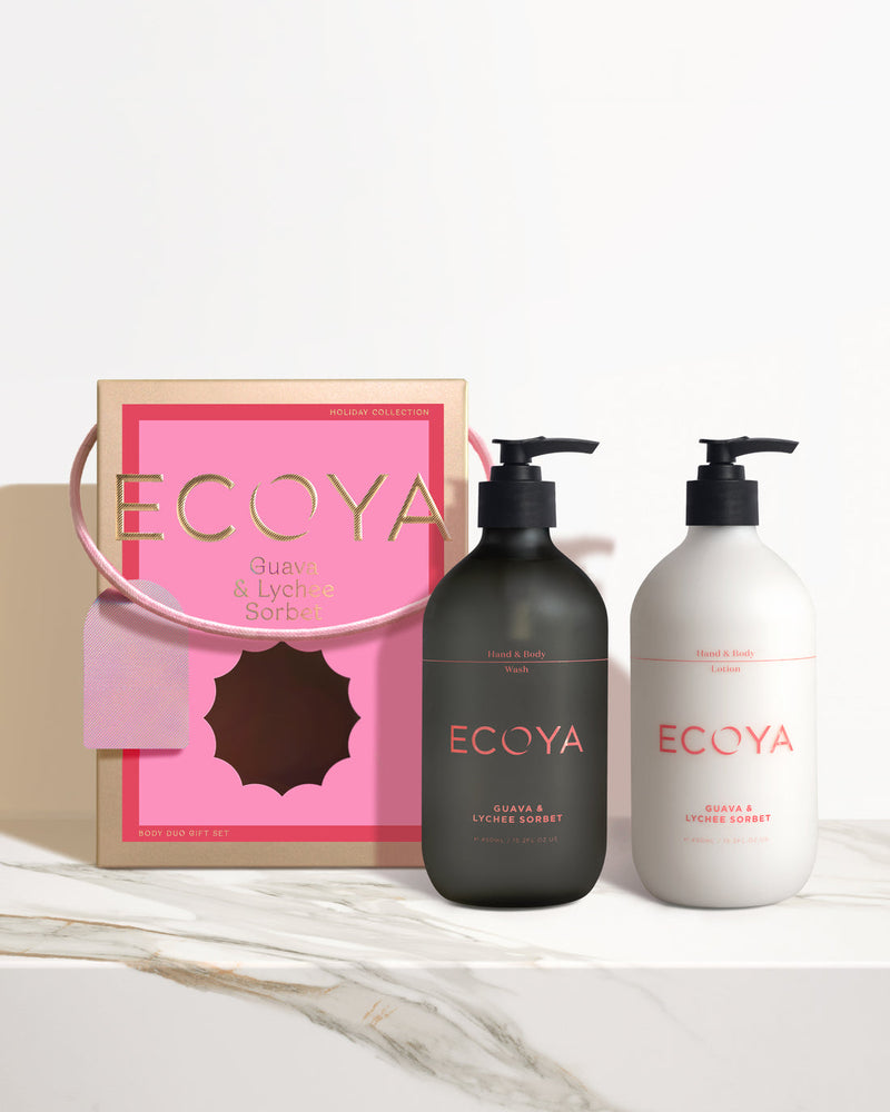 Holiday: Guava & Lychee Sorbet Body Duo Gift Set