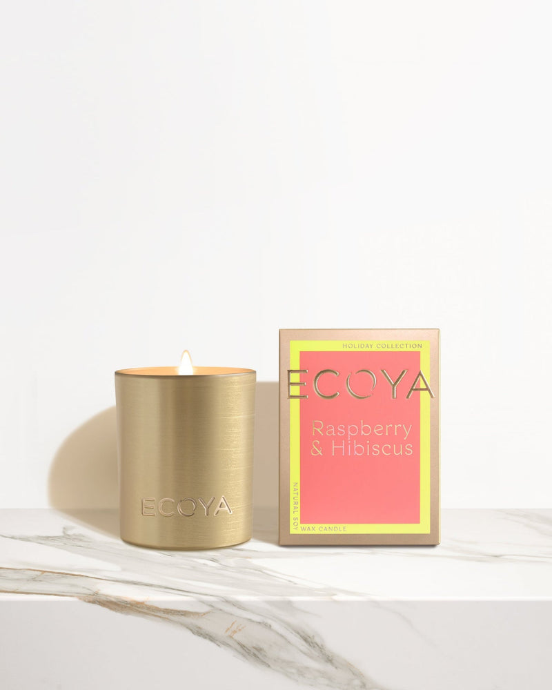 Holiday: Raspberry & Hibiscus Mini Goldie Candle