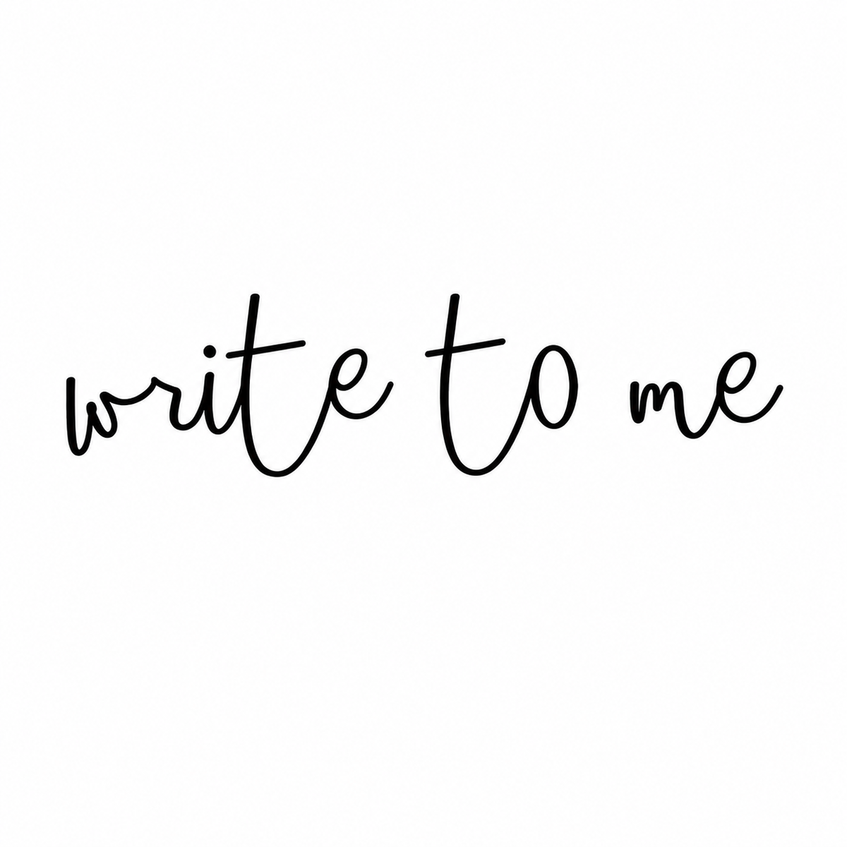Write To Me logo