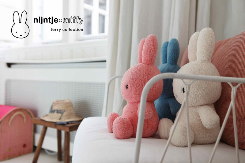 Soft Miffy Sitting Terry Cream (33cm) bunny plush by Mr Maria.
