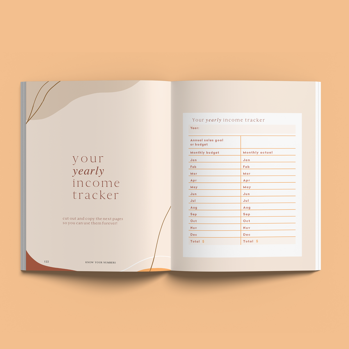 Know Your Numbers Journal