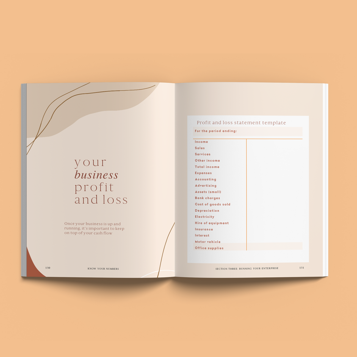 Know Your Numbers Journal