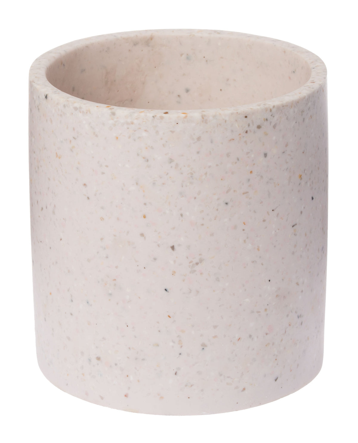 A pink Zakkia Terrazzo Pot - Rose.