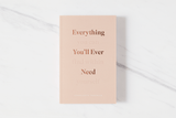 Thought Catalog's "Everything You’ll Ever Need (You Can Find Within Yourself) | Charlotte Freeman" notebook.