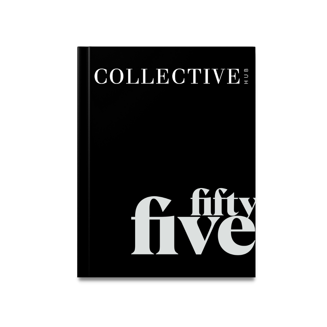 Collective Issue 55 with the black fifty five cover