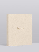 A perfect gift for a baby shower or nursery, this Write To Me baby book captures your baby's first five years.