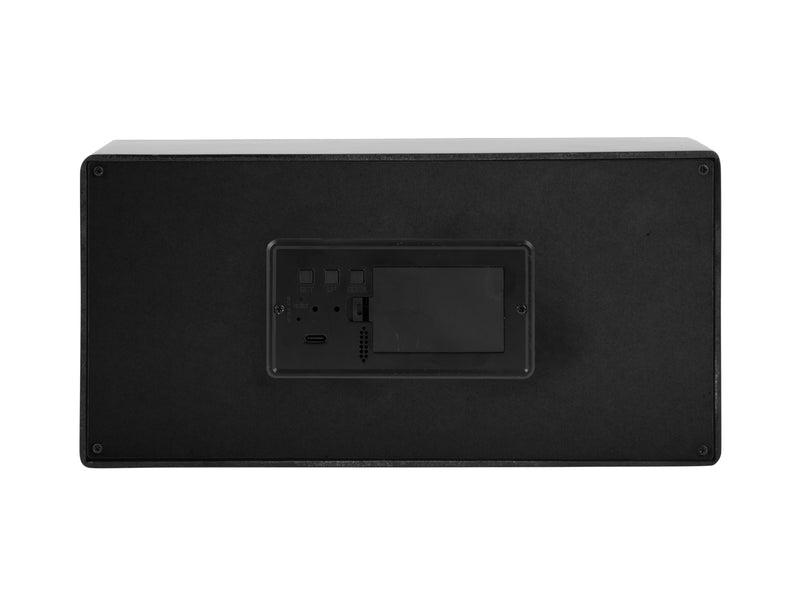 A minimal Karlsson LED speaker box on a white background.