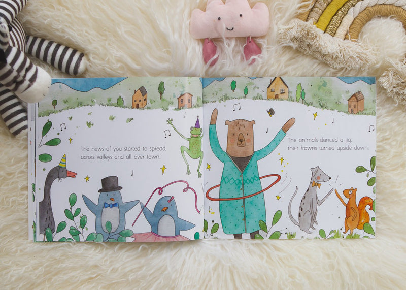 A BEFORE YOU WERE HERE-themed children's book by Olive + Page.