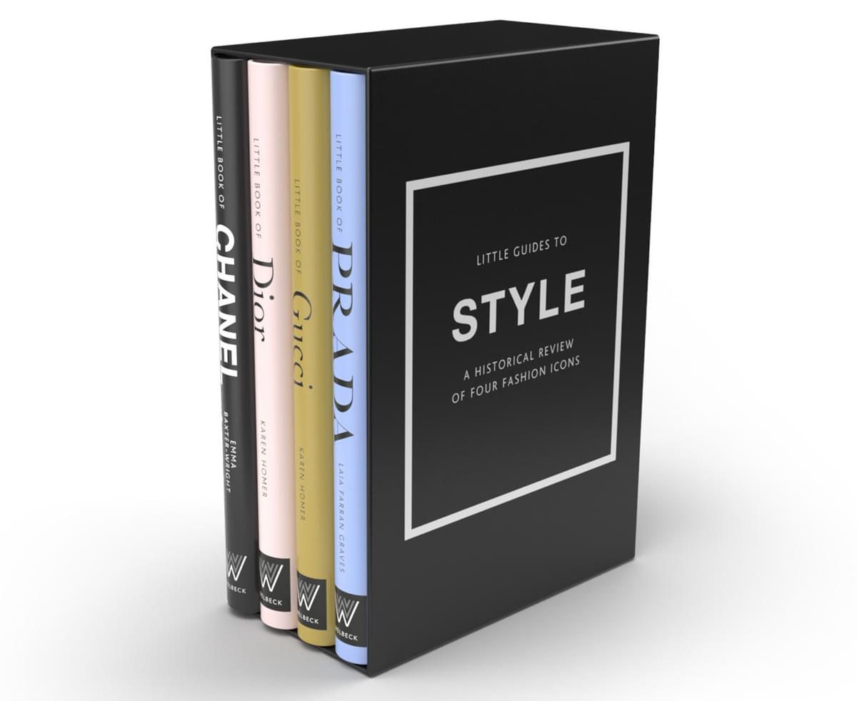 Little Book of Style slipcase set with titles including Chanel and Prada
