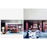 Two pages of the book "Resident Dog Volume 2 | Nicole England" showing a dog and a living room.