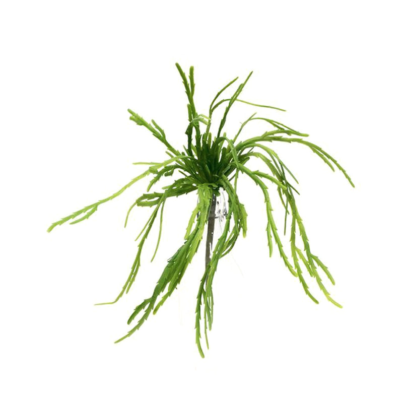 An Artificial Flora Stick Plant on a white background.