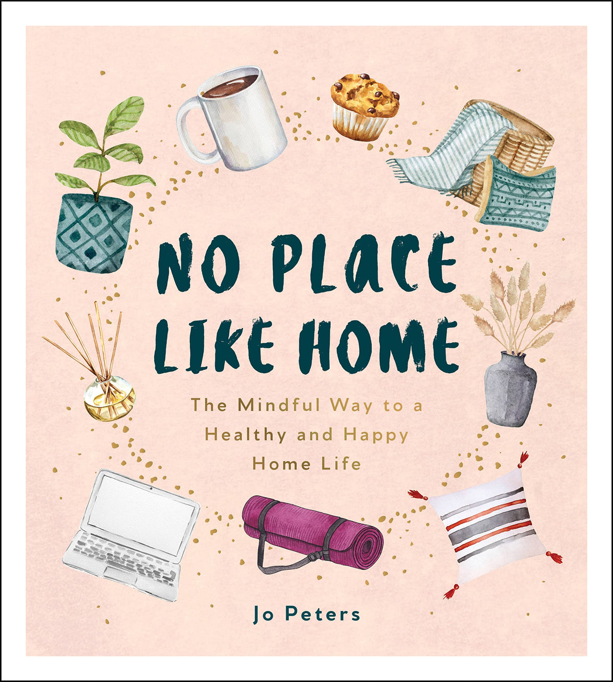 No Place Like Home page spread showing a mindful home ritual