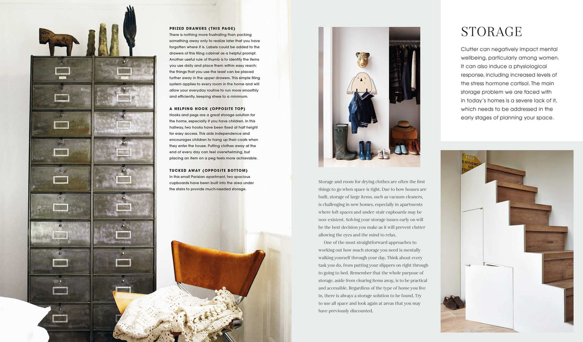 The Sensory Home page spread showing a sensory checklist