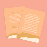 A set of "Affirmations to Guide Your Journey Box Card Set" for a positive lifestyle by Collective Hub.