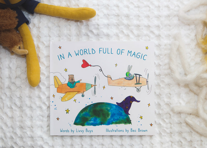 Experience IN A WORLD FULL OF MAGIC and adventure in an Olive + Page world.