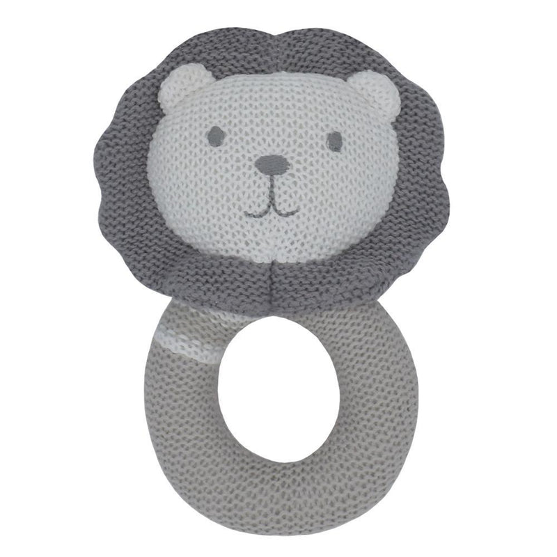 Knitted Rattle (Austin the Lion)