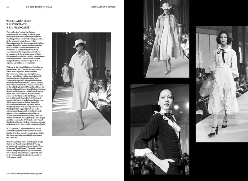 A CHLOE CATWALK: The Complete Collections magazine with pictures of women on the runway.