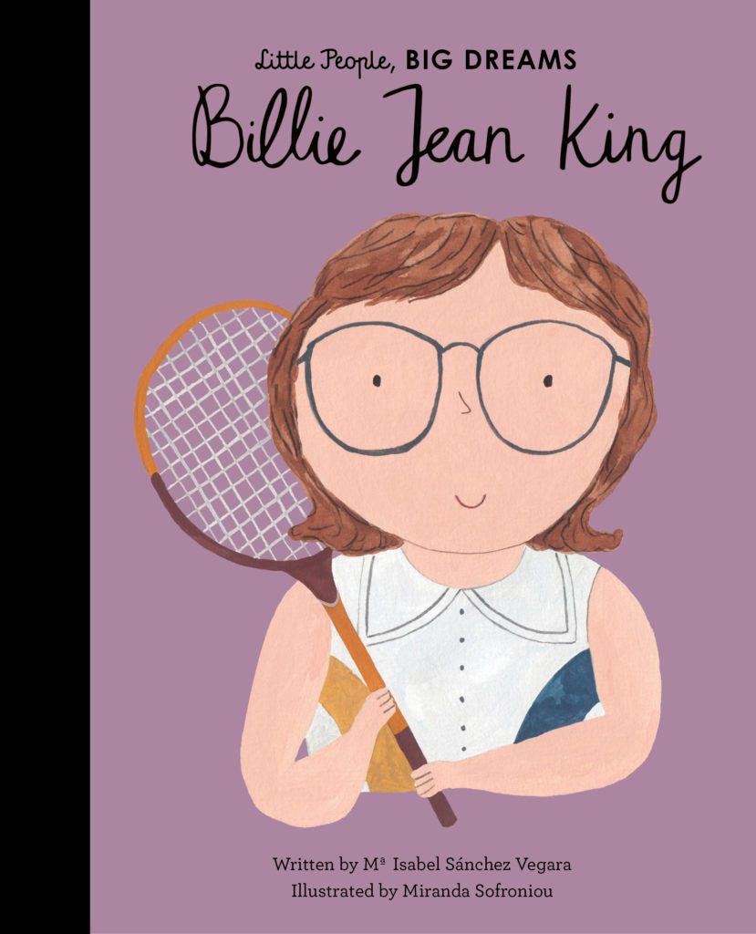 Little People, BIG DREAMS Billie Jean King picture book cover